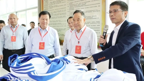 多級聯動履職 優化營商環境 自治區黨委統戰部常務副部長林懷勇率調研組蒞臨百裕集團進行實地走訪調研